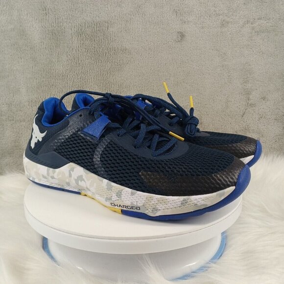 UNDER ARMOUR Unisex Project Rock Size 10 Camouflage Iron Paradise Training Shoes - Picture 3 of 16